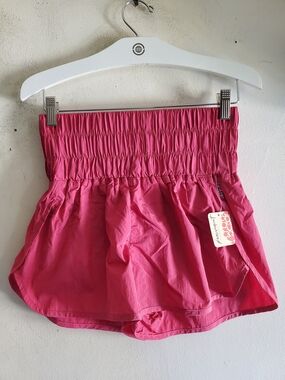 Free People  movement  Red Berry Short Size Small.